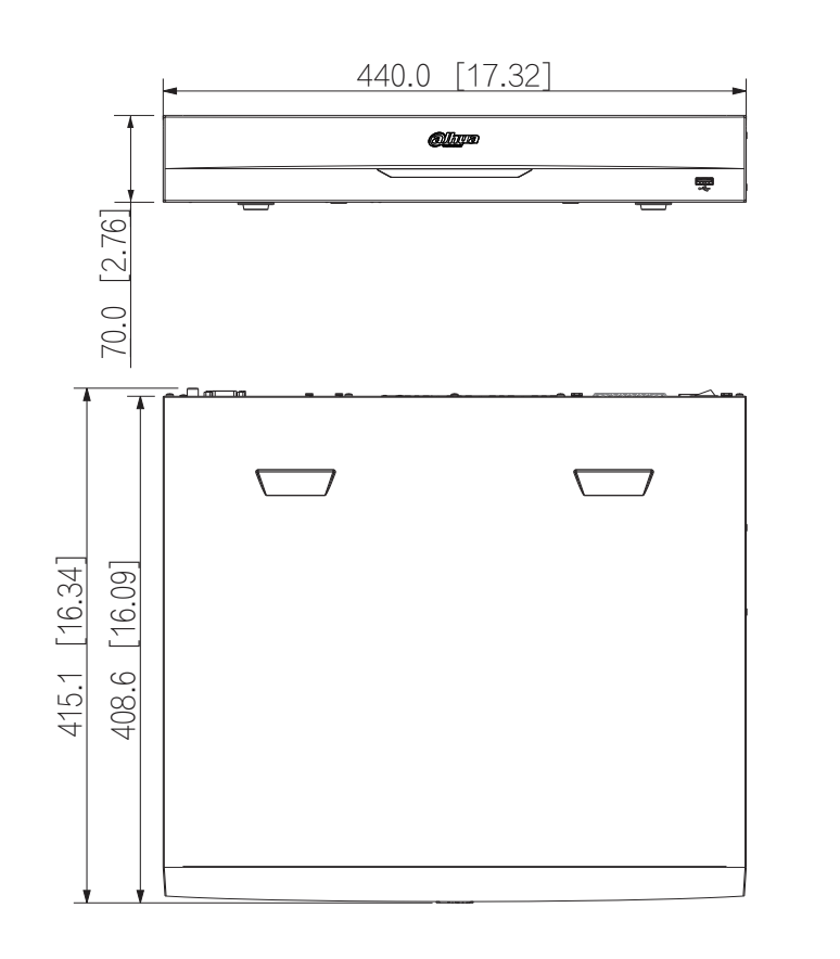 NVR504L-32-16P-EI | Diamond, 32 Channels 1.5U 16PoE 4HDD NVR