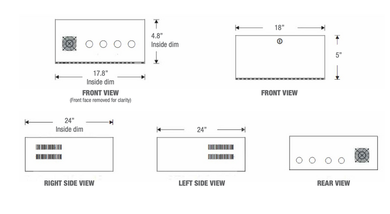 DVR - Lockbox 18"x24"x5"