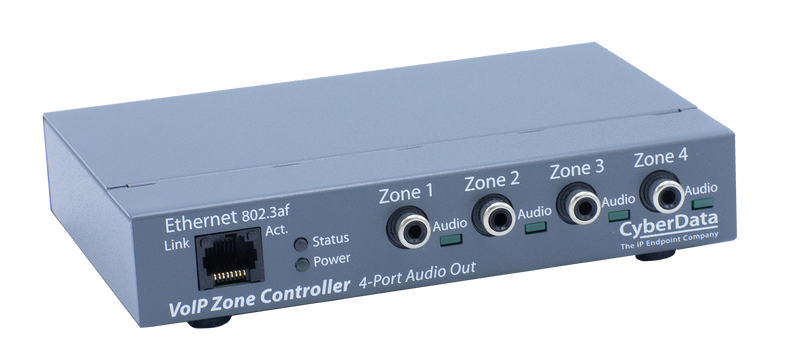 011171 SIP Paging Zone Controller with 4-Port Audio Out