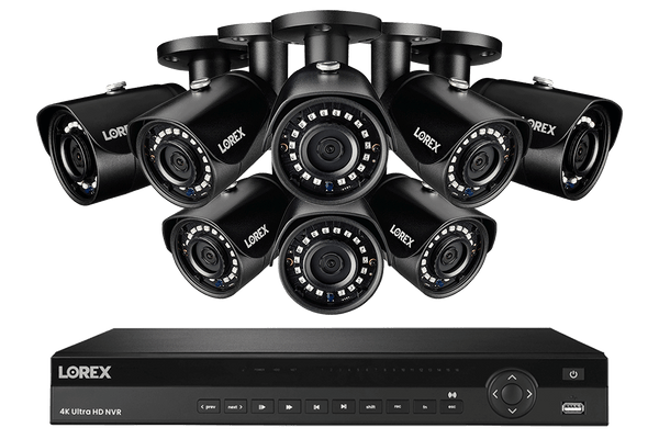2K IP Security Camera System with 16 Channel NVR and 8 HD IP Outdoor 5MP Cameras, 135FT Night Vision