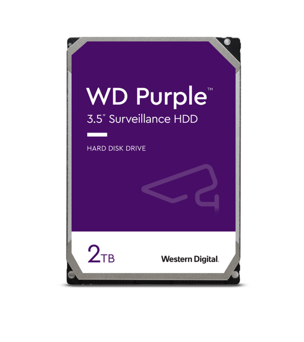DHWD20PURZ, Western Digital HD Purple Surveillance Hard Drive - 2TB