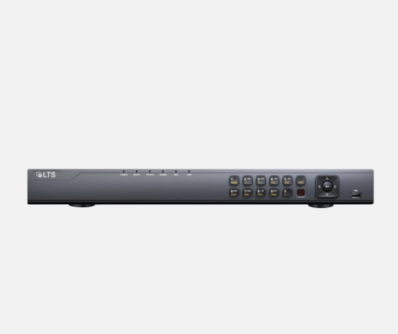 LTN8708Q-P8N, Platinum, NVR-P, 8CH, 80Mbps, 8xPoE, 4K, 1U case, 8TB
