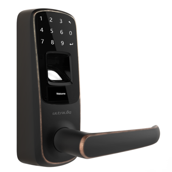 UL3 BT Bluetooth Enabled Fingerprint and Touchscreen Smart Lever Lock
