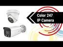 CMIP3C42W-28M - 4 MP Color247 2.8mm Fixed Lens Turret Network Camera, H.265+, H.264+, 120dB WDR, IP67