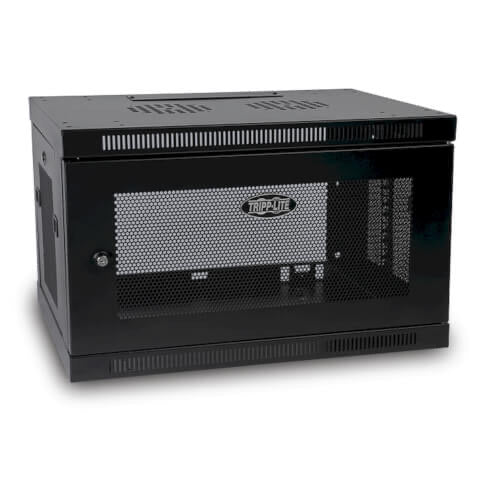 SmartRack 6U Wall Mount Rack Enclosure, Low-Profile, Switch-Depth