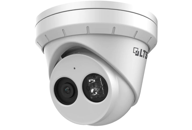 LTCMIP3382W-28MDA, Platinum, IP, Turret, 8 MP, 1/2.8" Sensor, 2.8mm, WDR, Built-in Microphone, MD 2.0 - Human and Vehicle Detection
