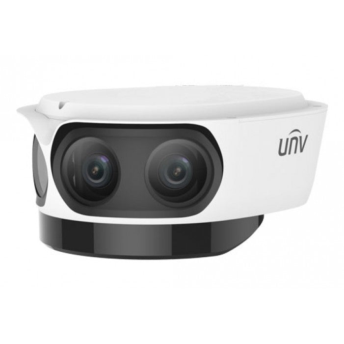 Uniview - IPC8542ER5-DUP 4K Starlight OmniView Network Camera with 4.2mm Lens