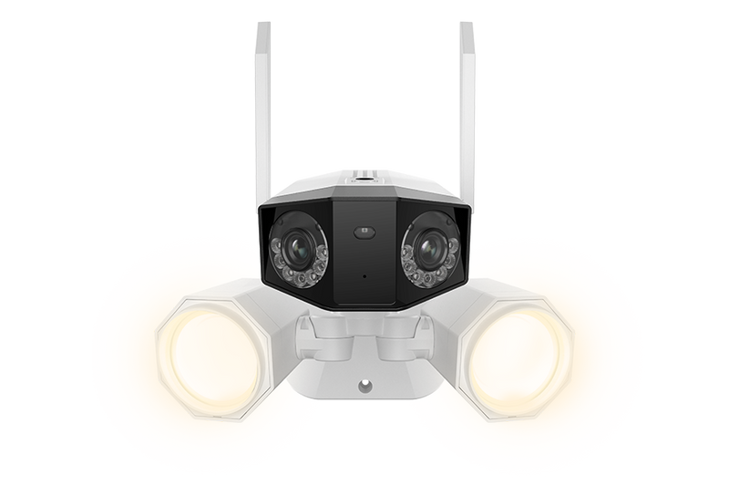 Duo Floodlight WiFi 4K 180° Panoramic WiFi Camera with Floodlights
